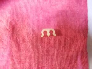 60751379 MOLLETTA FERMA CAVI CANDELE ALFA 33 75 155 166 SPIDER NUOVO ORIGINALE