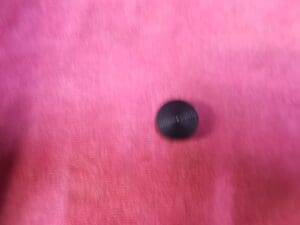 60805259 TAPPO POMELLO REGOLAZIONE SEDILE ANT ALFA 164 FL SUPER TURBO NUOVO ORIGINALE