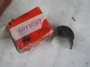 60730359 SEMICUSCINETTO 4 PEZZI ALFA 75, SPIDER, 164 NUOVO ORIGINALE