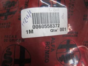 60558372 TUBO ARIA CONDIZIONATA ALFA 155 NUOVO ORIGINALE