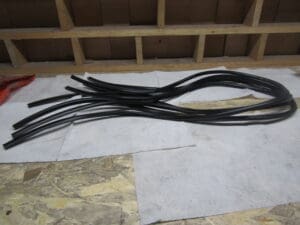 162007617500  1 PZ X GUARNIZIONE PARABREZZA LUNOTTO ALFA 75 90 NUOVO ORIGINALE