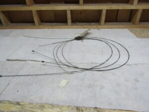 60729597 1 PZ x FUNE APERTURA COFANO ALFETTA GIULIETTA NUOVO ORIGINALE