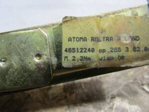 46512240 ALZAVETRI ANTERIORE DS FIAT SEICENTO NUOVO ORIGINALE - immagine 3