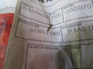 60801548 STAFFA CONVOGLIATORE ARIA RISCALDAMENTO ALFA 164 NUOVO ORIGINALE - immagine 3