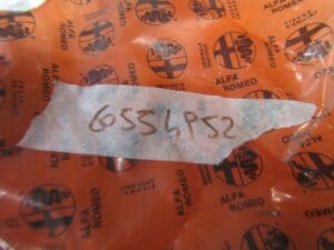 60554952 STAFFA COMANDA IDRAULICO SERVOSTERZO ALFA 33 NUOVO ORIGINALE - immagine 3