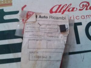 60505254 TAMPONE GOMMA ALFA ORIGINALE