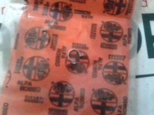 60805433 ANELLO DI SICUREZZA PUNTELLO COFANO ANTERIORE ALFA 155 NUOVO ORIGINALE