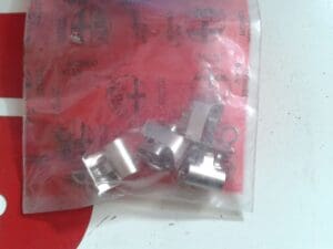 60749882 KIT MOLLETTE PINZA FRENI ALFA 33 NUOVO ORIGINALE