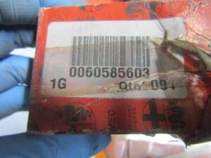 60585603 INTERRUTTORE TERMICO ELETTROVENTOLA ALFA 33 NUOVO ORIGINALE - immagine 3