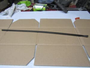 60807523 PROFILATO GUARNIZIONE DX PARABREZZA ALFA 155 NUOVO ORIGINALE