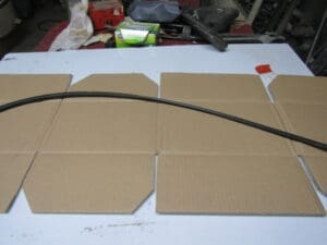 60587858 GUARNIZIONE SUPERIORE LUNOTTO ALFA 164 NUOVO ORIGINALE