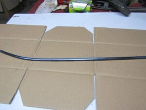 60509682 PROFILATO GUARNIZIONE SX PARABREZZA ALFA 164 NUOVO ORIGINALE