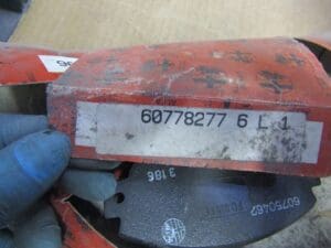 60778277 SERIE PASTIGLIE FRENO ANTERIORI ALFA 33 NUOVO ORIGINALE - immagine 3