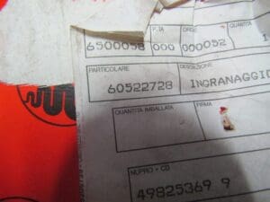 60522728 INGRANAGGIO DISTRIBUZIONE ALFA 75 NUOVO ORIGINALE - immagine 3