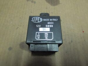60746536 RELE CENTRALINA TERGICRISTALLO PER ALFA 33 ALFASUD  SIPEA 0898 NUOVO ORIGINALE