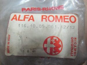 11610050611200 PIASTRA DIODI PARISHONE GIULIA ALFETTA GIULIETTA 60725970 NUOVO ORIGINALE - immagine 3