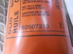 60507213 FILTRO OLIO ALFA  75 164 GIULIETTA   ALFETTA TD NUOVO ORIGINALE