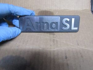 12756600 TARGHETTA ALFA ARNA SL NUOVO ORIGINALE