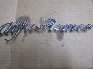 targa A.R TARGHETTA SIGLA MARCA ALFAROMEO NUOVO ORIGINALE