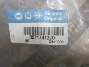 71741370 ADESIVO DX PASSARUOTA POSTERIORE ALFA 156 NUOVO ORIGINALE - immagine 3