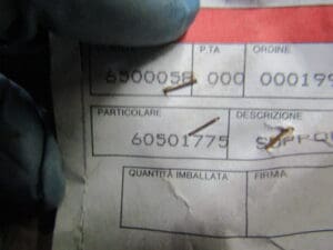 60501775 SCATOLA SUPPORTO CENTRALINA TELERUTTORI ALFA 33 NUOVO ORIGINALE - immagine 3