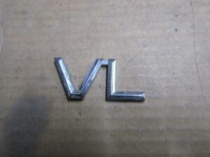 TARVL TARGHETTA VL ALFA NUOVO ORIGINALE