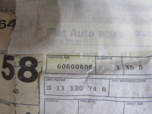 60600808 LAMIERATO OSSATURA ANTERIORE ALFA 145 146 NUOVO ORIGINALE - immagine 3