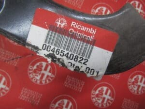 46540822 LAMIERATO SUPPORTO MENSOLA PARAFANGO DX ALFA 147 NUOVO ORIGINALE