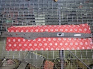 60533234 LAMIERATO SUPPORTO RINFORZO ANTERIORE SX ALFA 75 SZ RZ NUOVO ORIGINALE