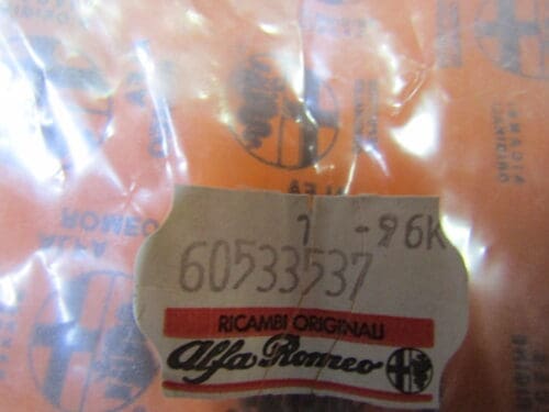 60533537 TUBO RADIATORE INFERIORE ALFA 75 TD NUOVO ORIGINALE - immagine 3