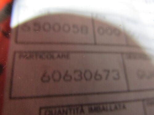 60630673 GUARNIZIONE SX GOCCIOLATOIO ALFA 146 NUOVO ORIGINALE - immagine 3