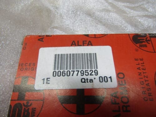 60779529 VETRO SPECCHIO RETROVISORE DX ALFA GTV SPIDER NUOVO ORIGINALE - immagine 3
