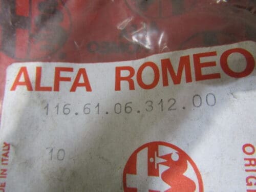 116610631200 GOMMINO ALFETTA GIULIETTA NUOVO ORIGINALE - immagine 3