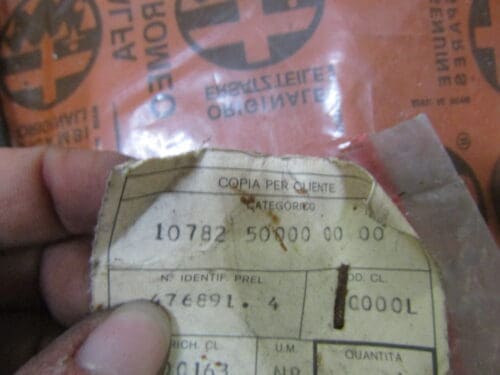 107825000000 RONDELLA SPESSORE ALFASUD ALFA 33 NUOVO ORIGINALE - immagine 3
