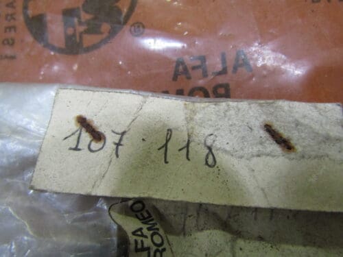 107118 GOMMINO SPESSORE ALFSUD ALFA 33 NUOVO ORIGINALE - immagine 3