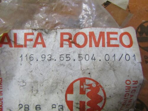 11636550401/01 COPERCHIO BRACCIO TERGI ALFETTA NUOVO ORIGINALE - immagine 3
