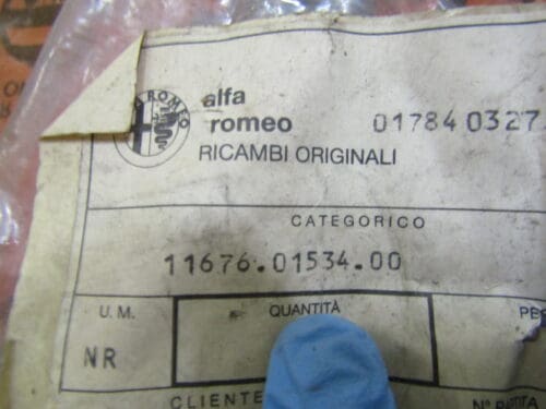 116750153400 PRIGIONIERO ALFA ALFETTA GIULIETTA NUOVO ORIGINALE - immagine 3