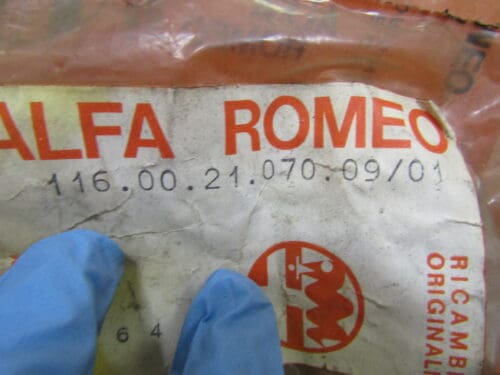 116002107009/01 GOMMINO ALFETTA GIULIETTA NUOVO ORIGINALE - immagine 3