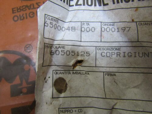 60505125 COPRIGIUNTO MODANATURA LUNOTTO POSTERIORE ALFA 33 NUOVO ORIGINALE - immagine 3