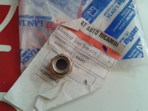 60807692 DADO LEVA REGOLAZIONE VOLANTE ALFA 155 NUOVO ORIGINALE