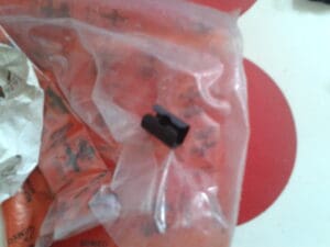 60807654 FERMAGLIO CAVO ACCELLERATORE ALFA 145 146 155 156 NUOVO ORIGINALE