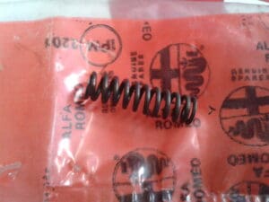 60800226 MOLLA COMANDO INTERNO CAMBIO ALFA 155 NUOVO ORIGINALE