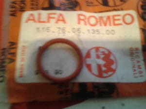 116760613500 GOMMINO ARIA CONDIZIONATA ALFETTA GT GTV NUOVO ORIGINALE
