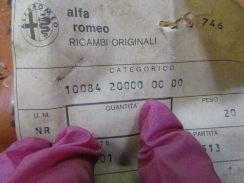 100842 MOLLA FRIZIONE ALFASUD ALFA 33 NUOVO ORIGINALE - immagine 3