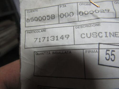 71713149 CUSCINETTO CAMBIO RZ SZ ALFA 75 NUOVO ORIGINALE - immagine 3