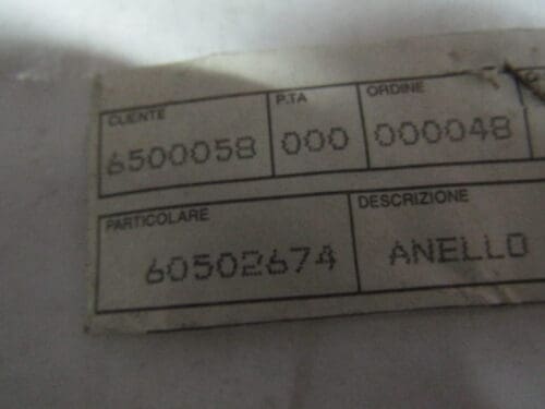 60502674 ANELLO TENUTA DIFFERENZIALE ALFA 33 145 146 NUOVO ORIGINALE - immagine 3