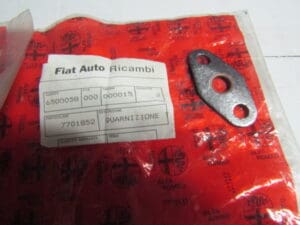 7701852 GUARNIZIONE TUBO OLIO TURBINA ALFA 155 164 NUOVO ORIGINALE