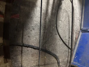 TELAIO CAPOTE ALFA ROMEO 2000 SPIDER TOURING ORIGINALE CON ARCO POSTERIORE
